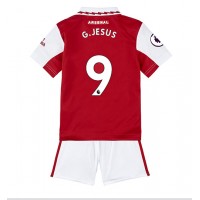 Arsenal Gabriel Jesus #9 Fußballbekleidung Heimtrikot Kinder 2022-23 Kurzarm (+ kurze hosen)